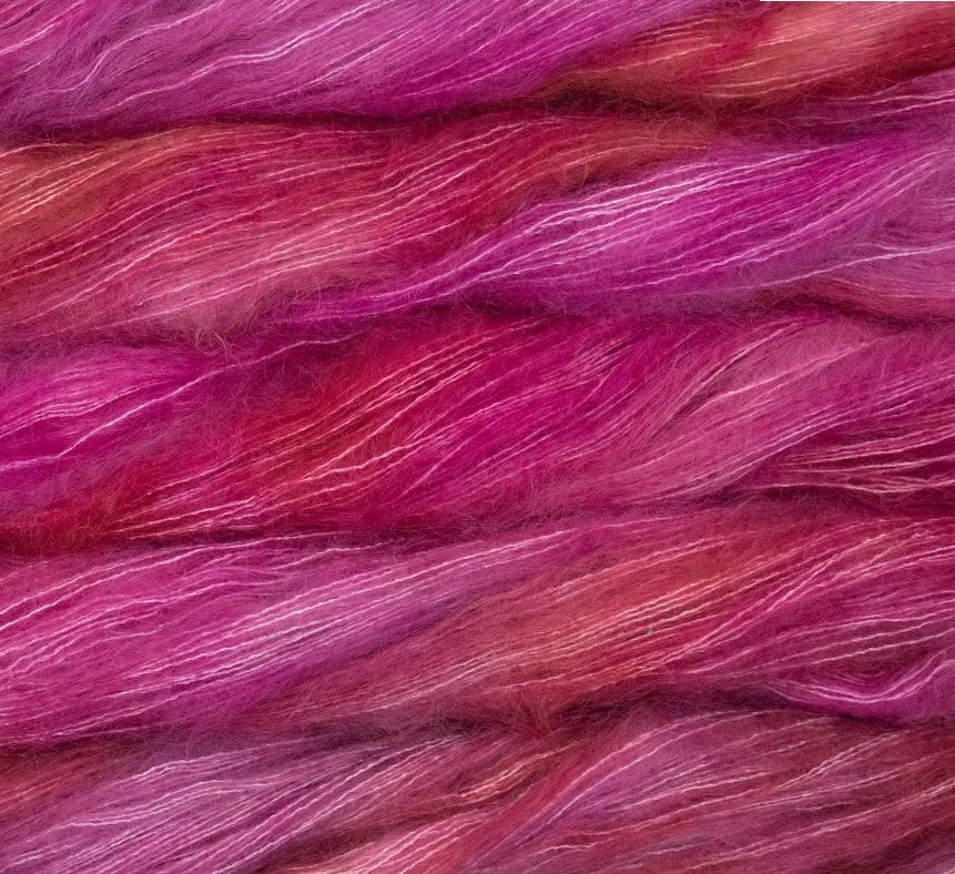 Malabrigo Mohair - handfärgat mohair- och silkesgarn