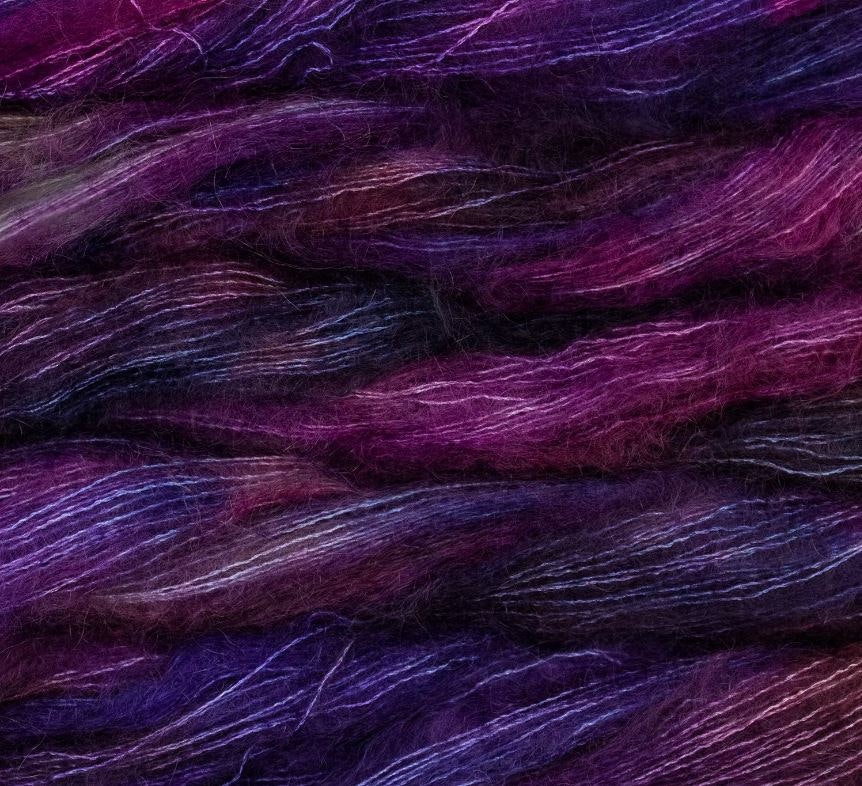 Malabrigo Mohair - handfärgat mohair- och silkesgarn