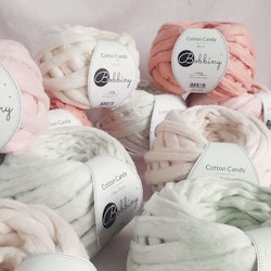 Bobbiny Cotton Candy - fluffigt ospunnet bomullsgarn