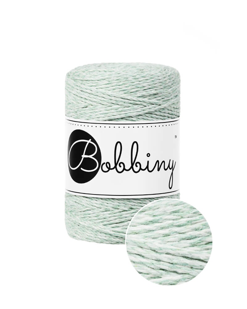 Bobbiny 3ply Macrame Rope Baby 1,5 mm - trippeltvinnat makramégarn