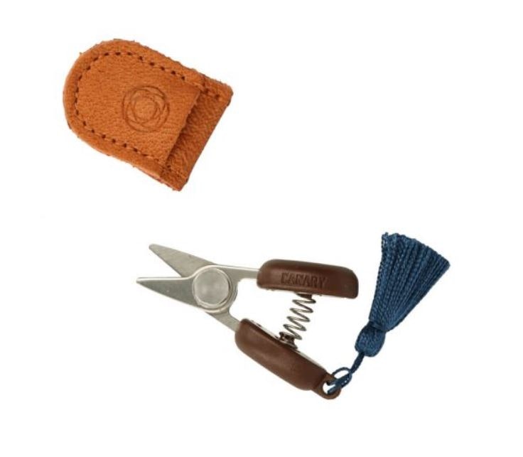 Cohana Seki Mini Scissor - liten sax med läderfodral