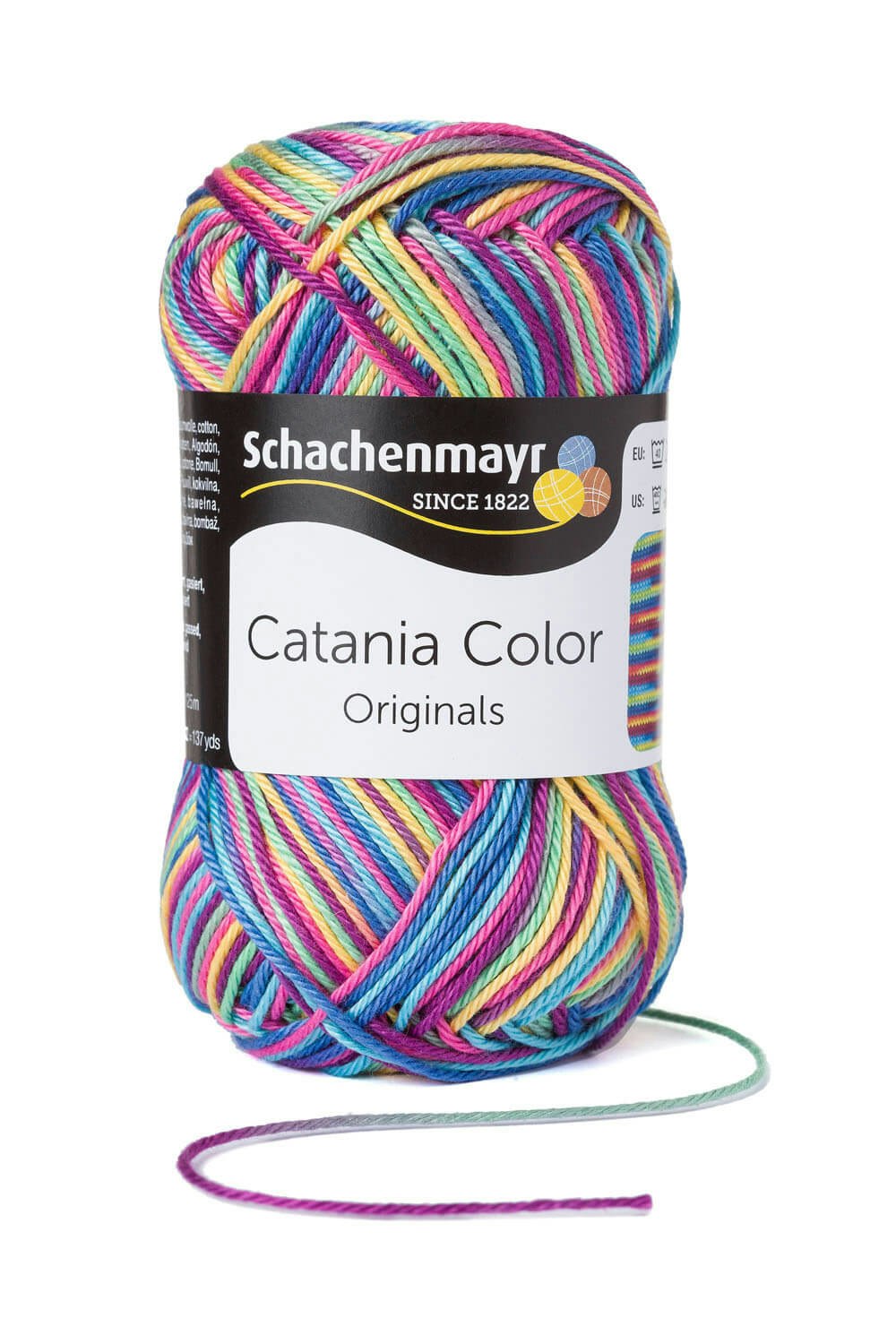 Schachenmayr Catania Color - flerfärgat bomullsgarn