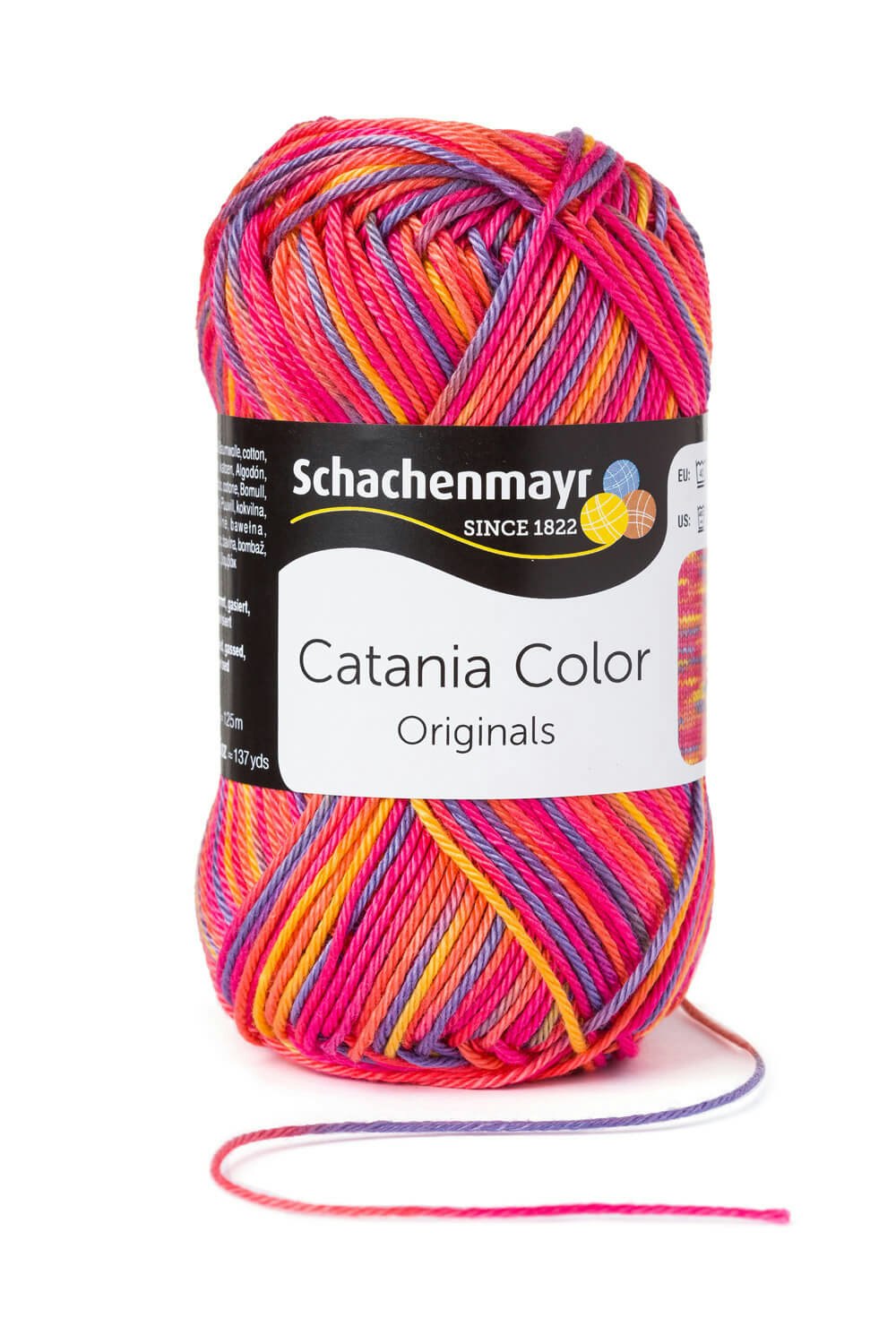 Schachenmayr Catania Color - flerfärgat bomullsgarn