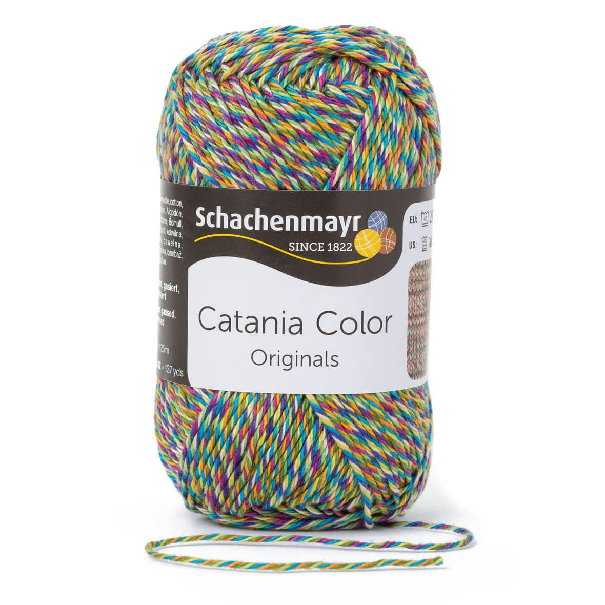 Schachenmayr Catania Color - flerfärgat bomullsgarn