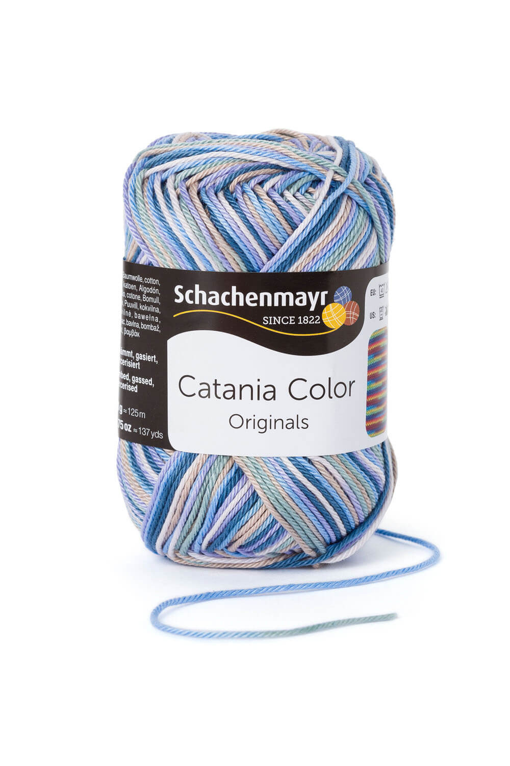 Schachenmayr Catania Color - flerfärgat bomullsgarn