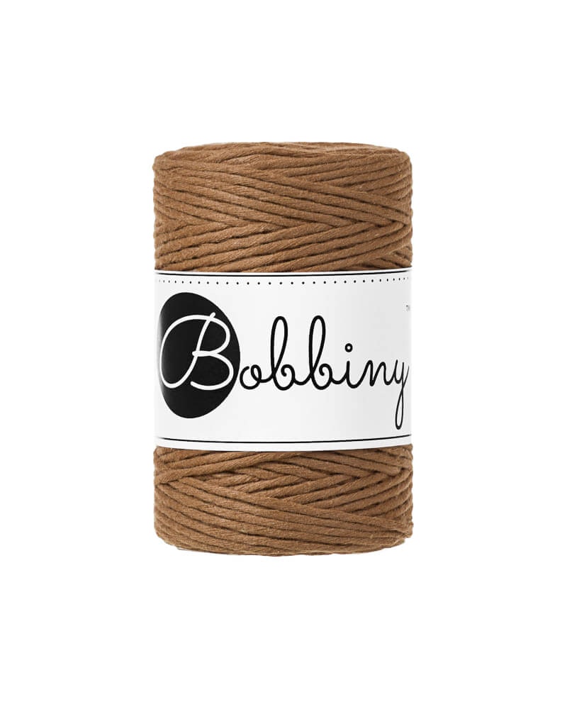 Bobbiny Single Twist Macrame Cord Baby 1.5 mm - enkeltvinnat makramégarn