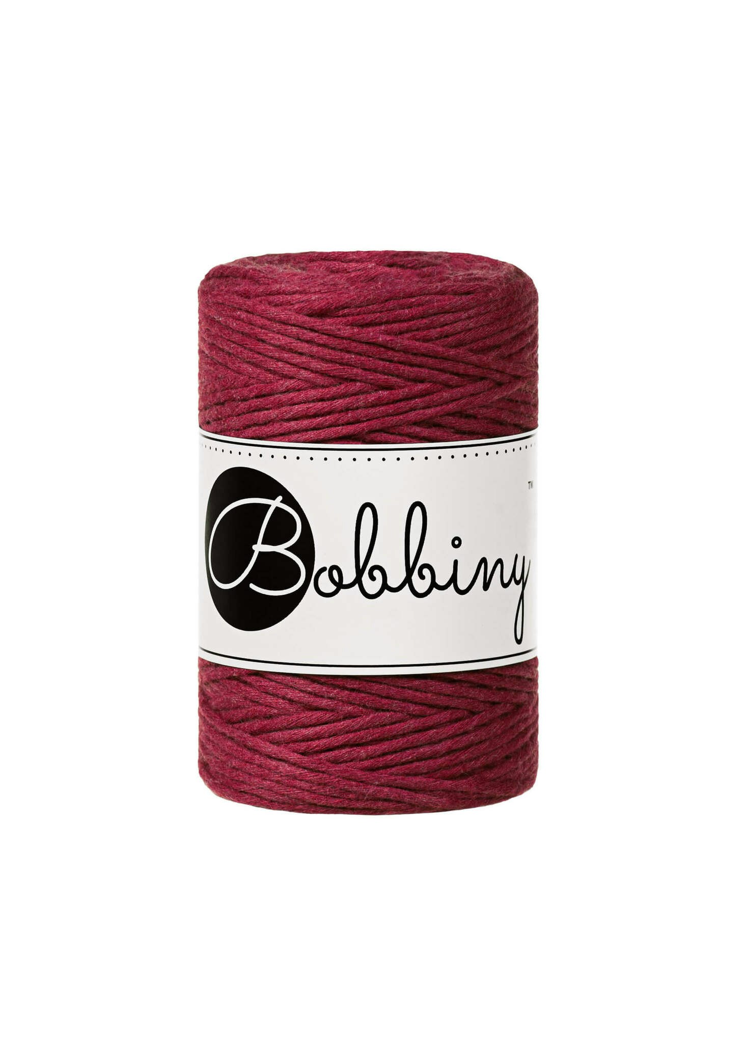 Bobbiny Single Twist Macrame Cord Baby 1.5 mm - enkeltvinnat makramégarn