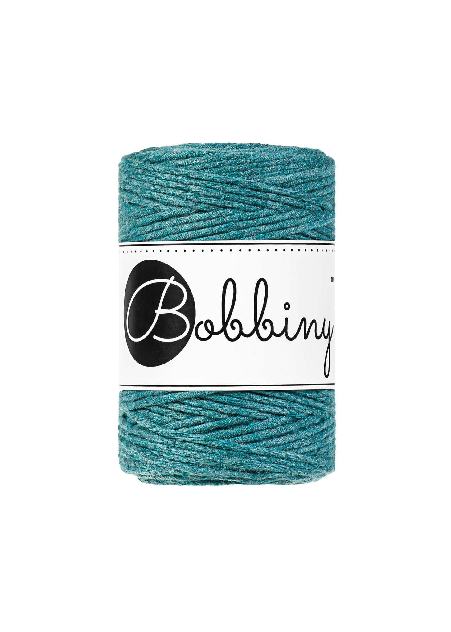 Bobbiny Single Twist Macrame Cord Baby 1.5 mm - enkeltvinnat makramégarn