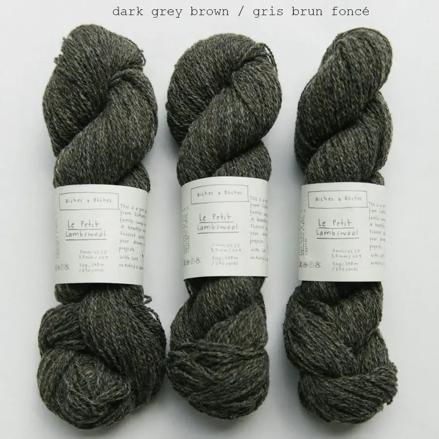 Biches & bûches Le Petit Lambswool -  brittiskt lammullsgarn