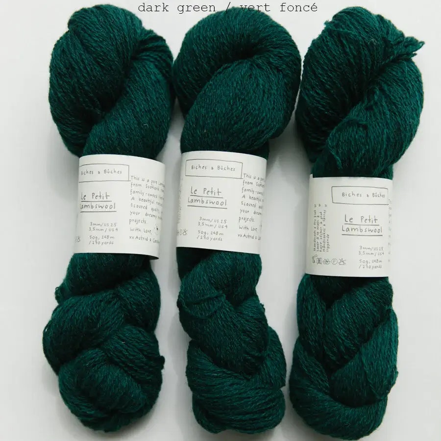 Biches & bûches Le Petit Lambswool -  brittiskt lammullsgarn