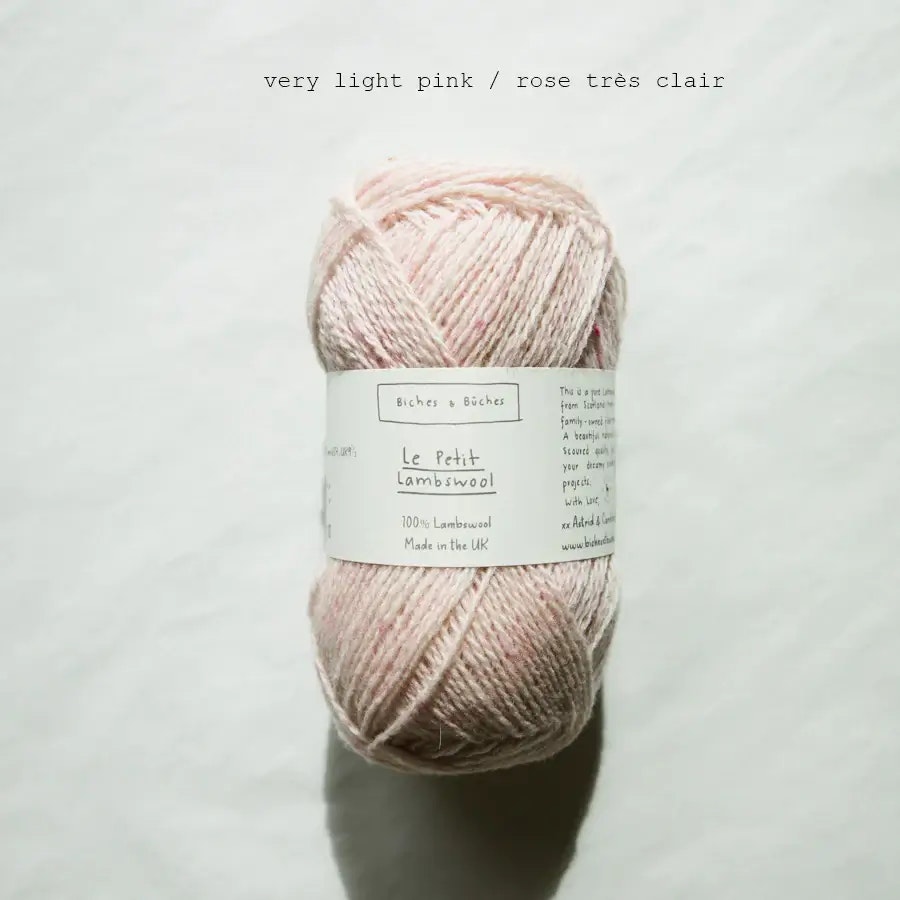 Biches & bûches Le Petit Lambswool -  brittiskt lammullsgarn