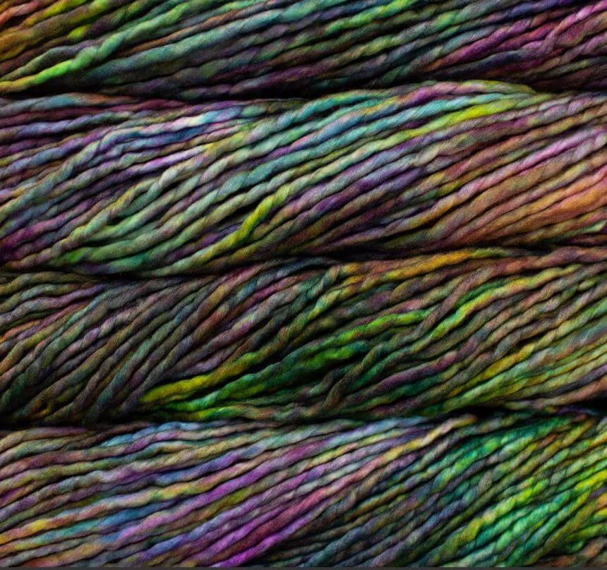 Malabrigo Rasta - handfärgad super bulky merinoull