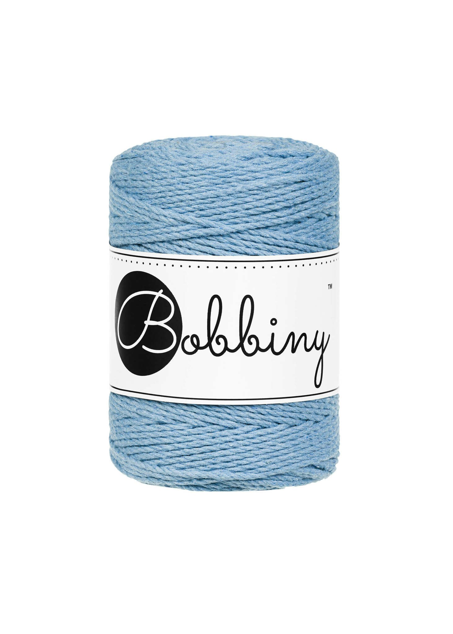 Bobbiny 3ply Macrame Rope Baby 1,5 mm - trippeltvinnat makramégarn