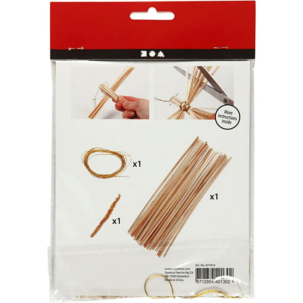 DIY-kit Änglar i halm