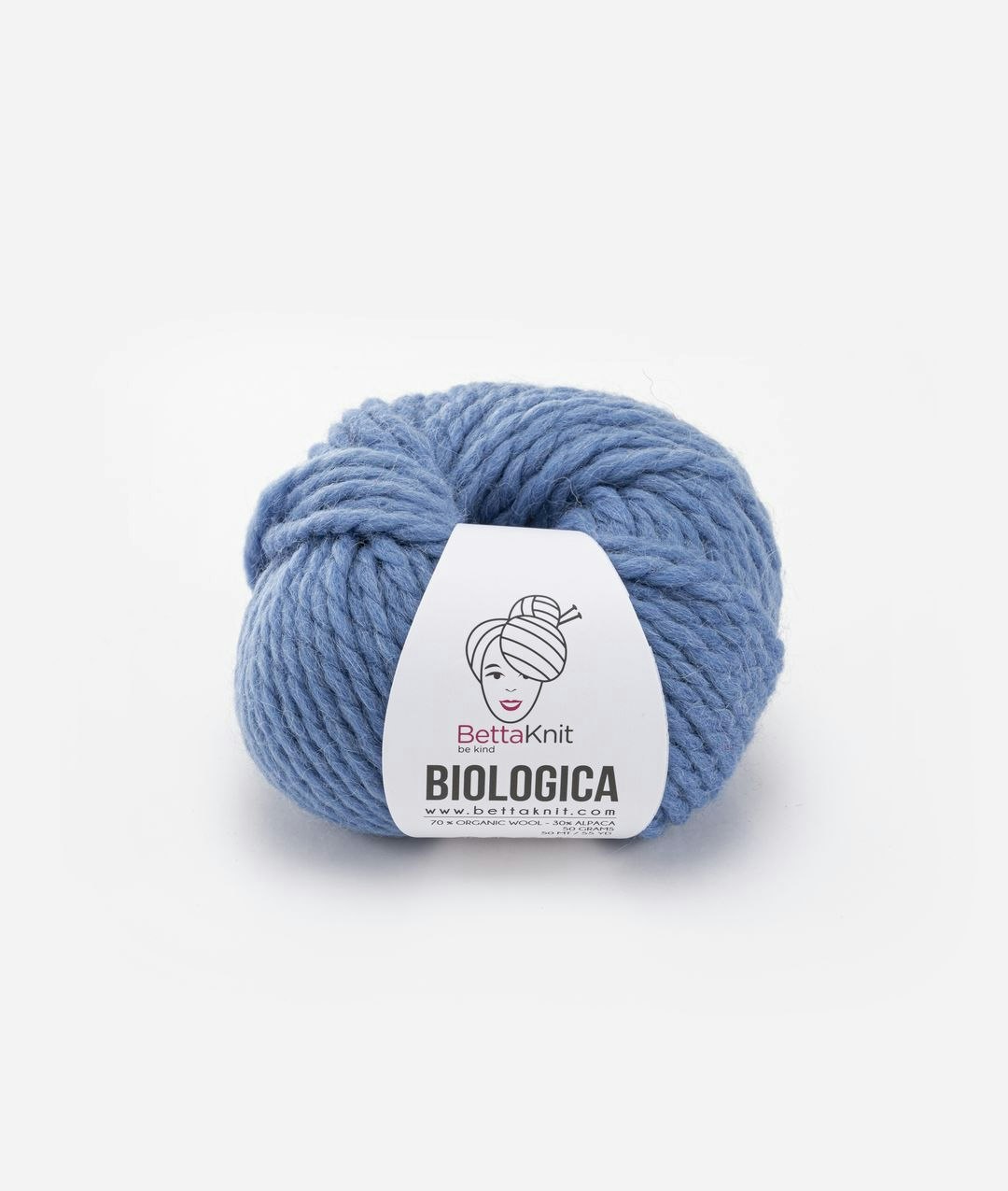 Bettaknit Biologica - GOTS-märkt super bulky ullgarn