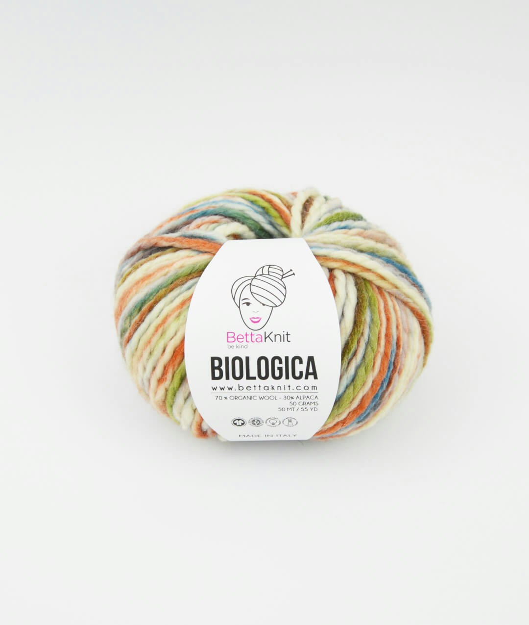 Bettaknit Biologica - GOTS-märkt super bulky ullgarn