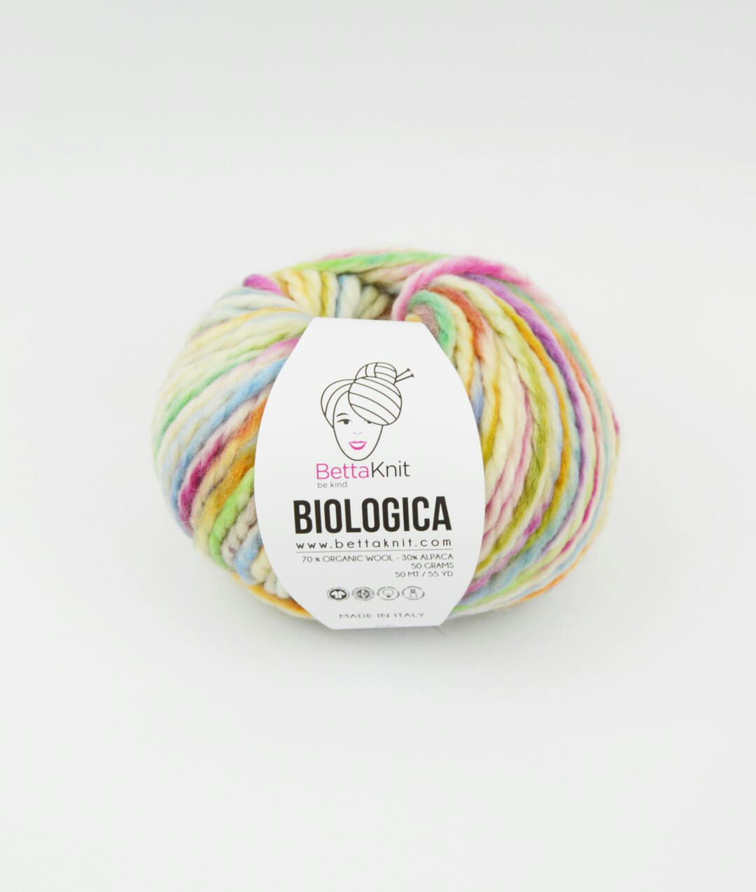 Bettaknit Biologica - GOTS-märkt super bulky ullgarn