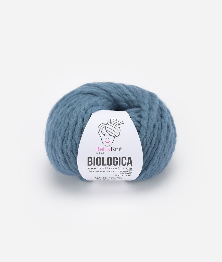 Bettaknit Biologica - GOTS-märkt super bulky ullgarn