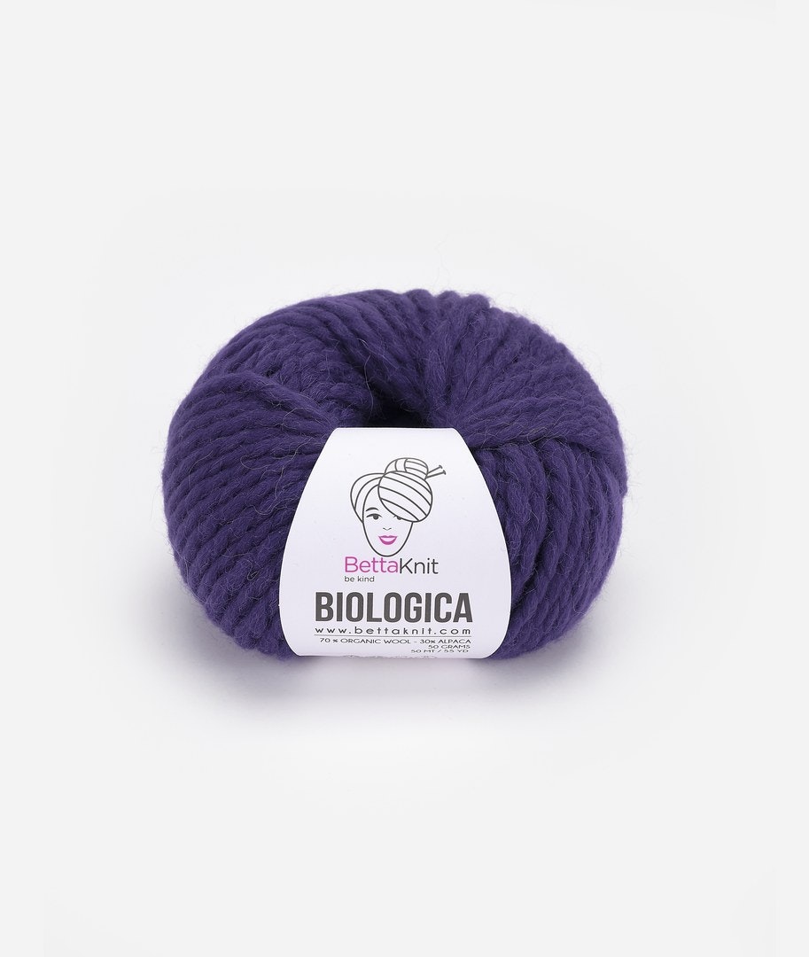 Bettaknit Biologica - GOTS-märkt super bulky ullgarn