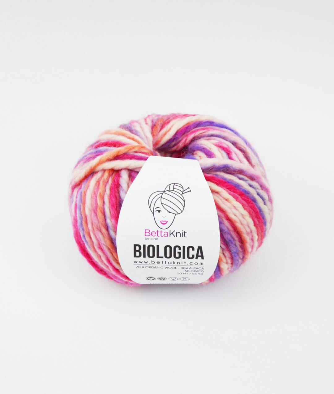 Bettaknit Biologica - GOTS-märkt super bulky ullgarn