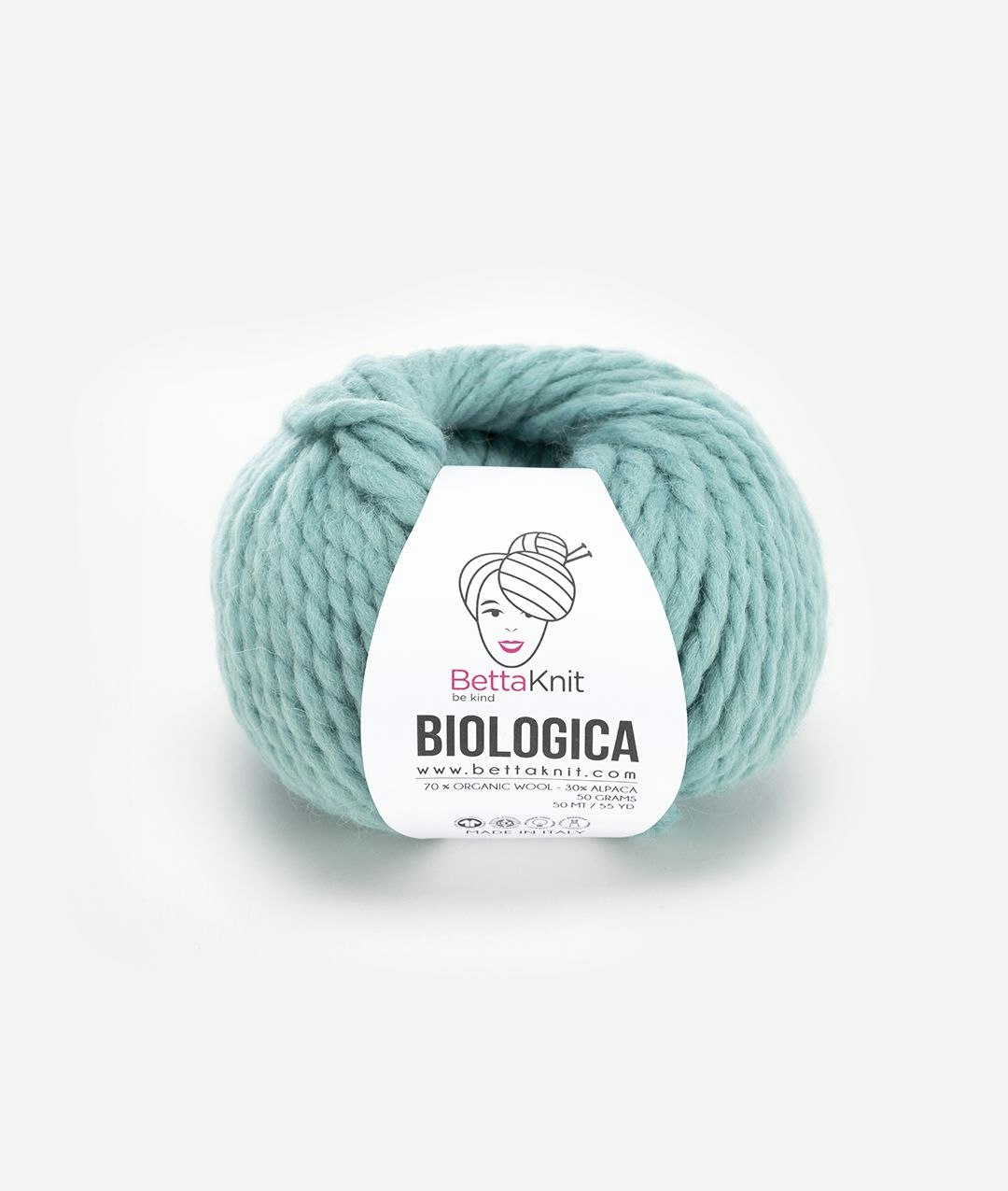 Bettaknit Biologica - GOTS-märkt super bulky ullgarn