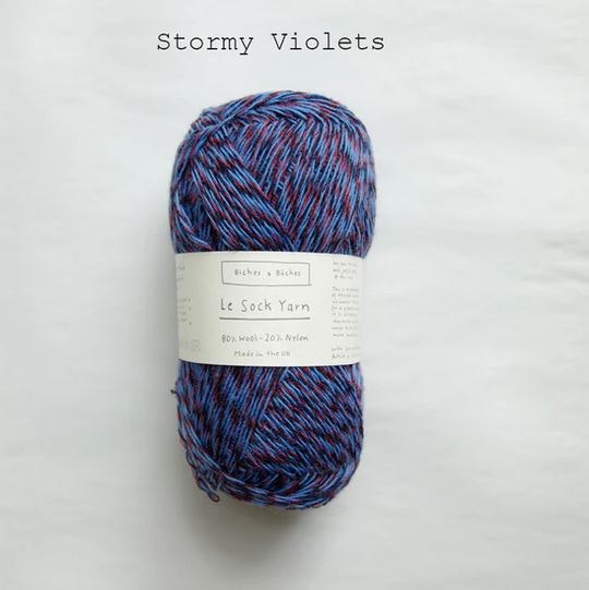 Biches & bûches Le Sock Yarn - sockgarn i 80 % brittisk ull