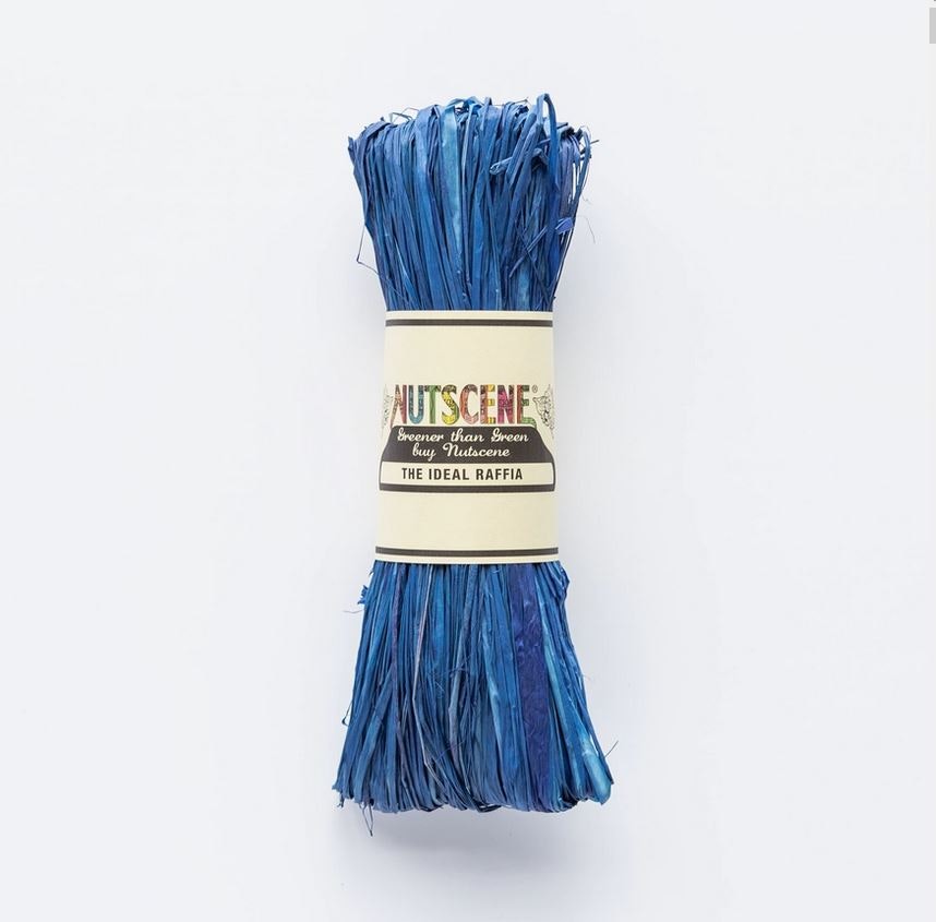 Nutscene - Natural Raffia - naturlig raffia i många färger