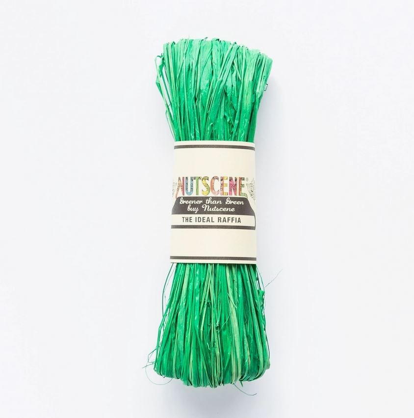 Nutscene - Natural Raffia - naturlig raffia i många färger