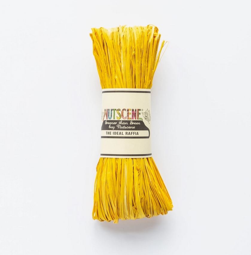 Nutscene - Natural Raffia - naturlig raffia i många färger