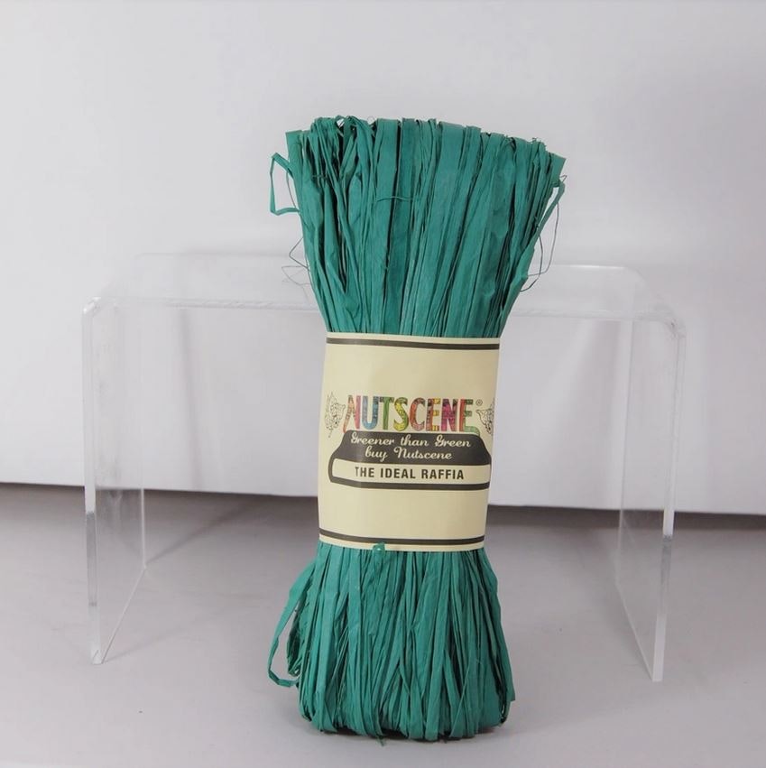Nutscene - Natural Raffia - naturlig raffia i många färger