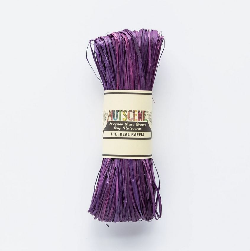 Nutscene - Natural Raffia - naturlig raffia i många färger