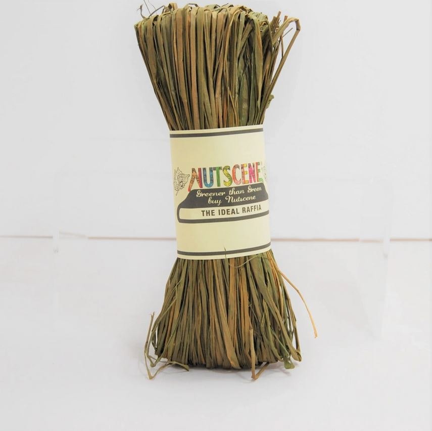 Nutscene - Natural Raffia - naturlig raffia i många färger
