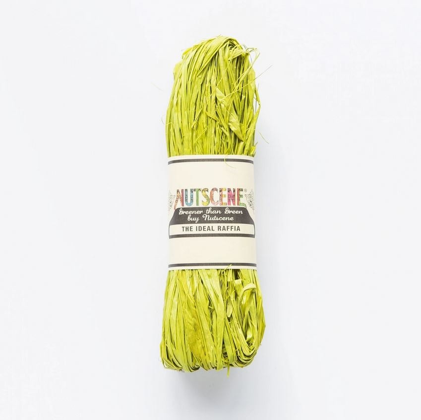 Nutscene - Natural Raffia - naturlig raffia i många färger