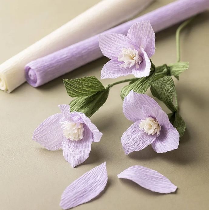 DIY-kit Pappersblommor - Vårbukett