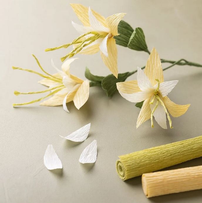 DIY-kit Pappersblommor - Vårbukett