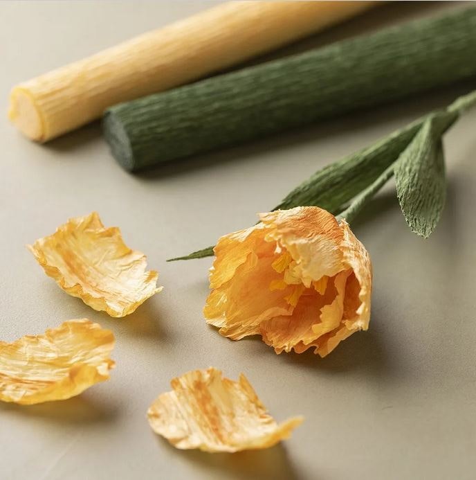 DIY-kit Pappersblommor - Vårbukett