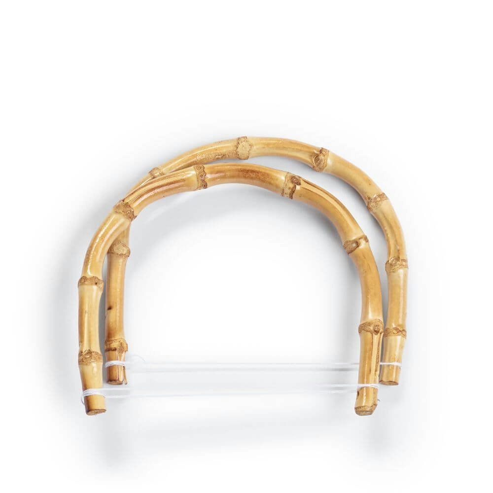 Prym Bag handles bamboo Kim - Bambuhandtag 2 st