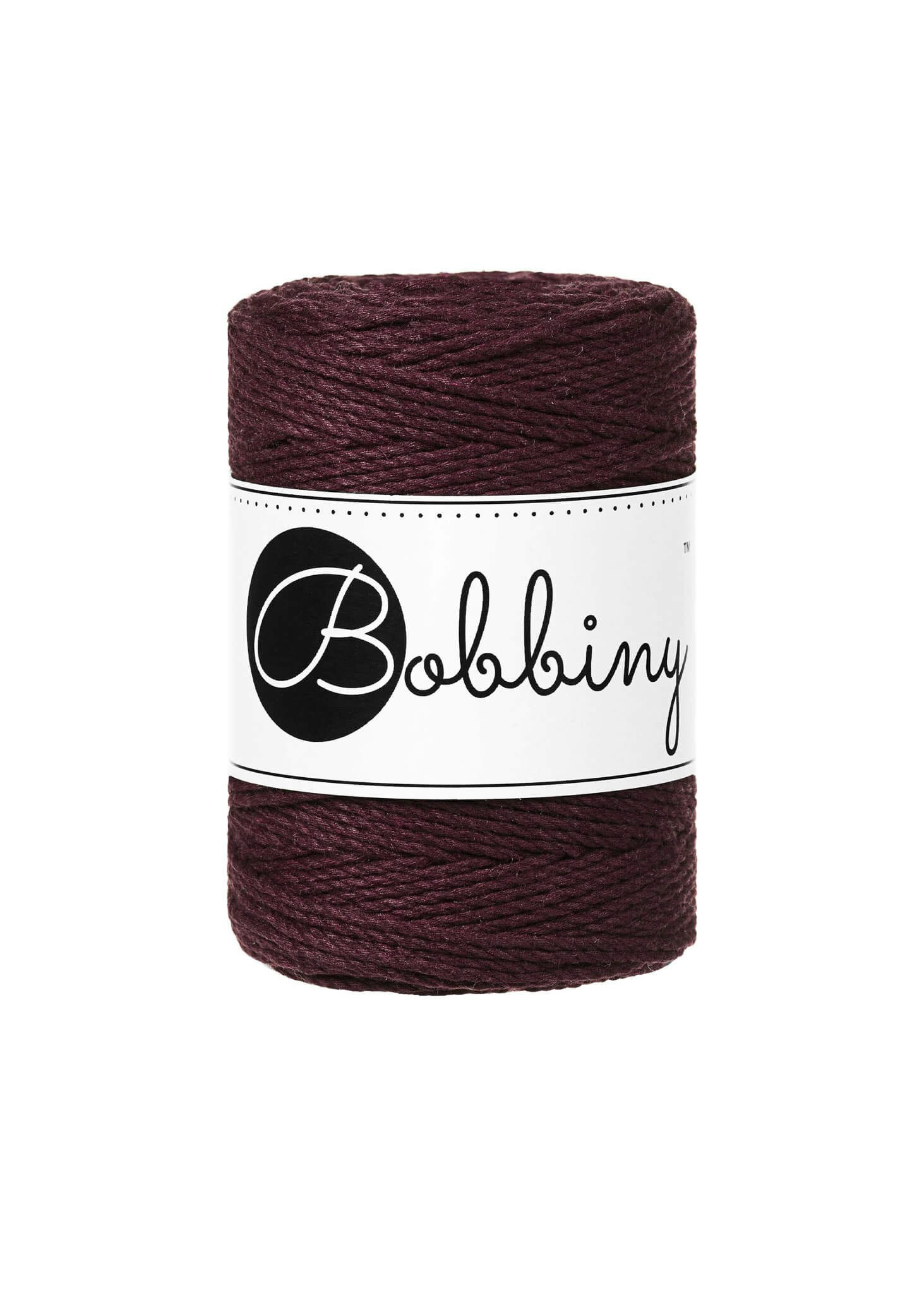 Bobbiny 3ply Macrame Rope Baby 1,5 mm - trippeltvinnat makramégarn