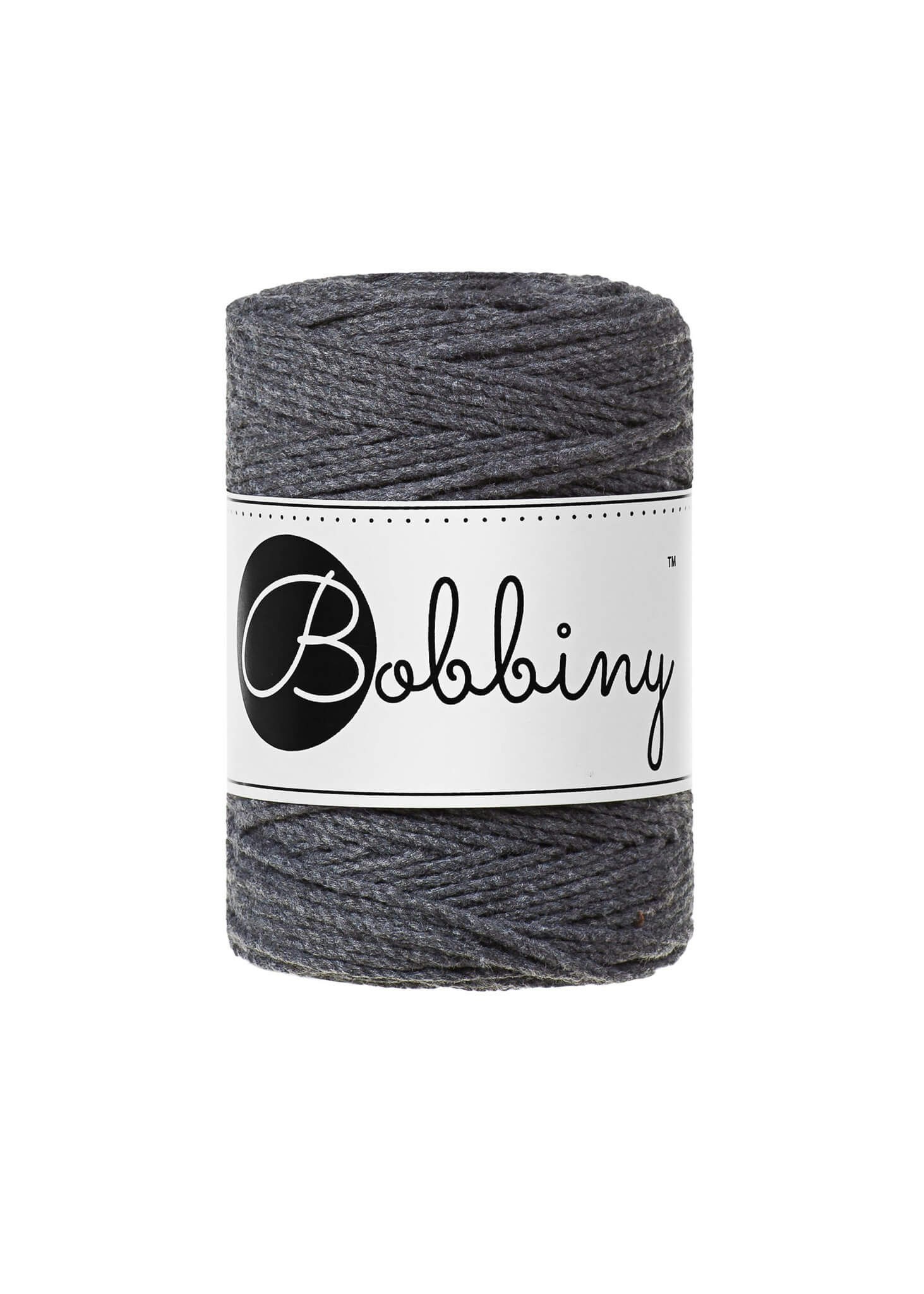 Bobbiny 3ply Macrame Rope Baby 1,5 mm - trippeltvinnat makramégarn