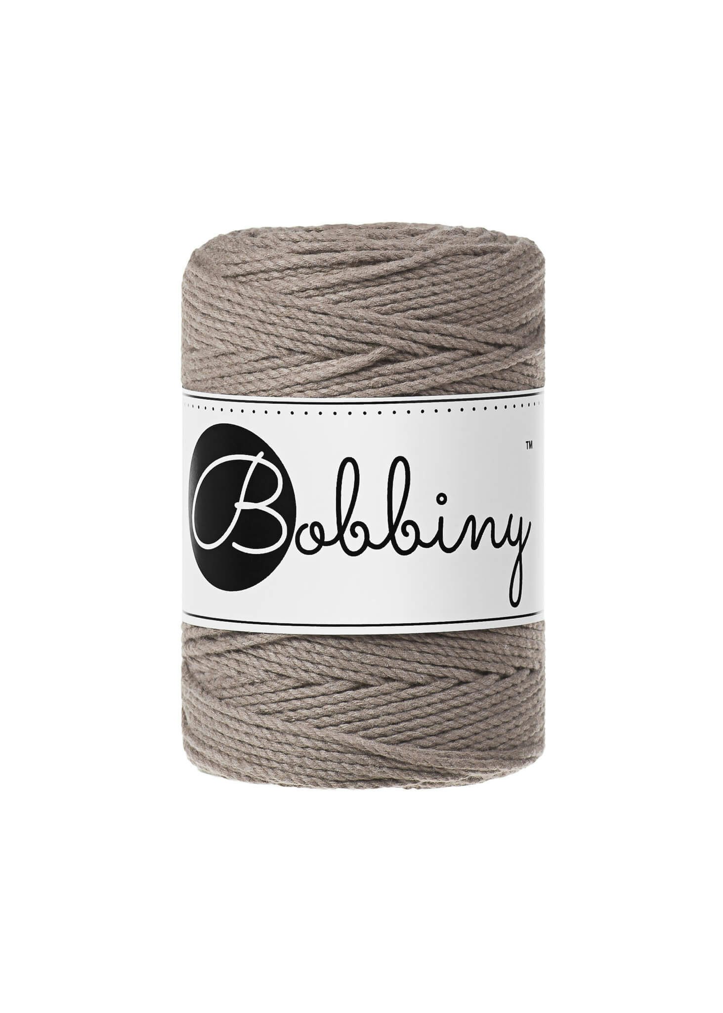 Bobbiny 3ply Macrame Rope Baby 1,5 mm - trippeltvinnat makramégarn