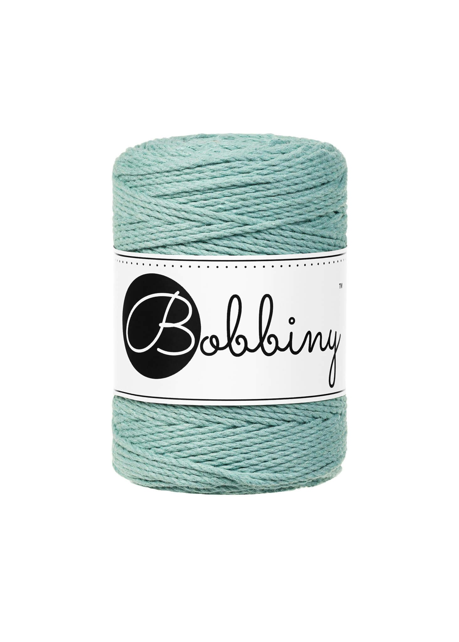Bobbiny 3ply Macrame Rope Baby 1,5 mm - trippeltvinnat makramégarn
