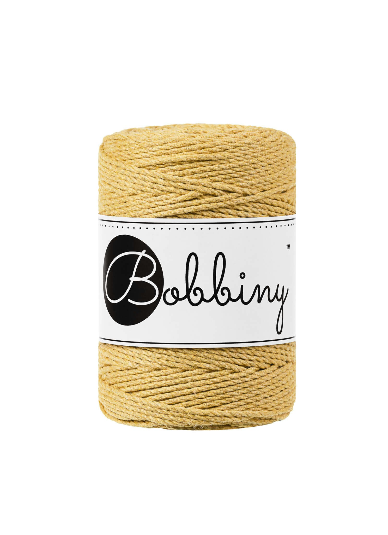 Bobbiny 3ply Macrame Rope Baby 1,5 mm - trippeltvinnat makramégarn