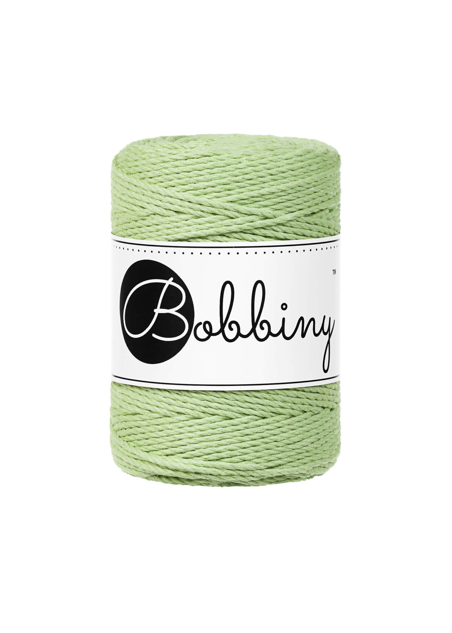 Bobbiny 3ply Macrame Rope Baby 1,5 mm - trippeltvinnat makramégarn