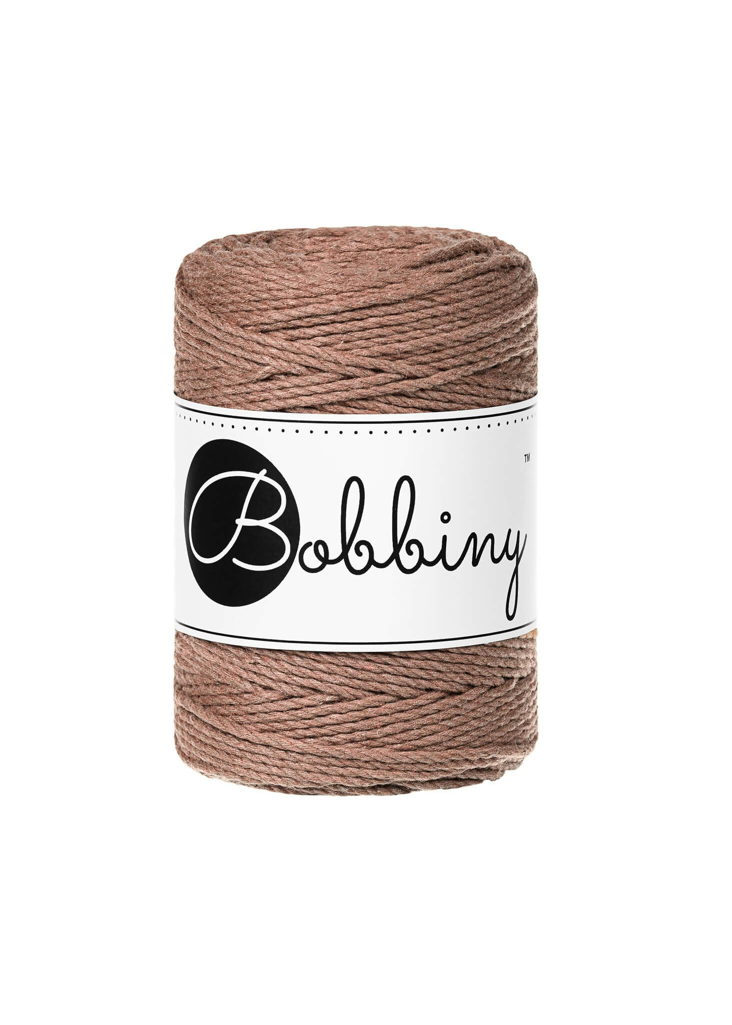Bobbiny 3ply Macrame Rope Baby 1,5 mm - trippeltvinnat makramégarn