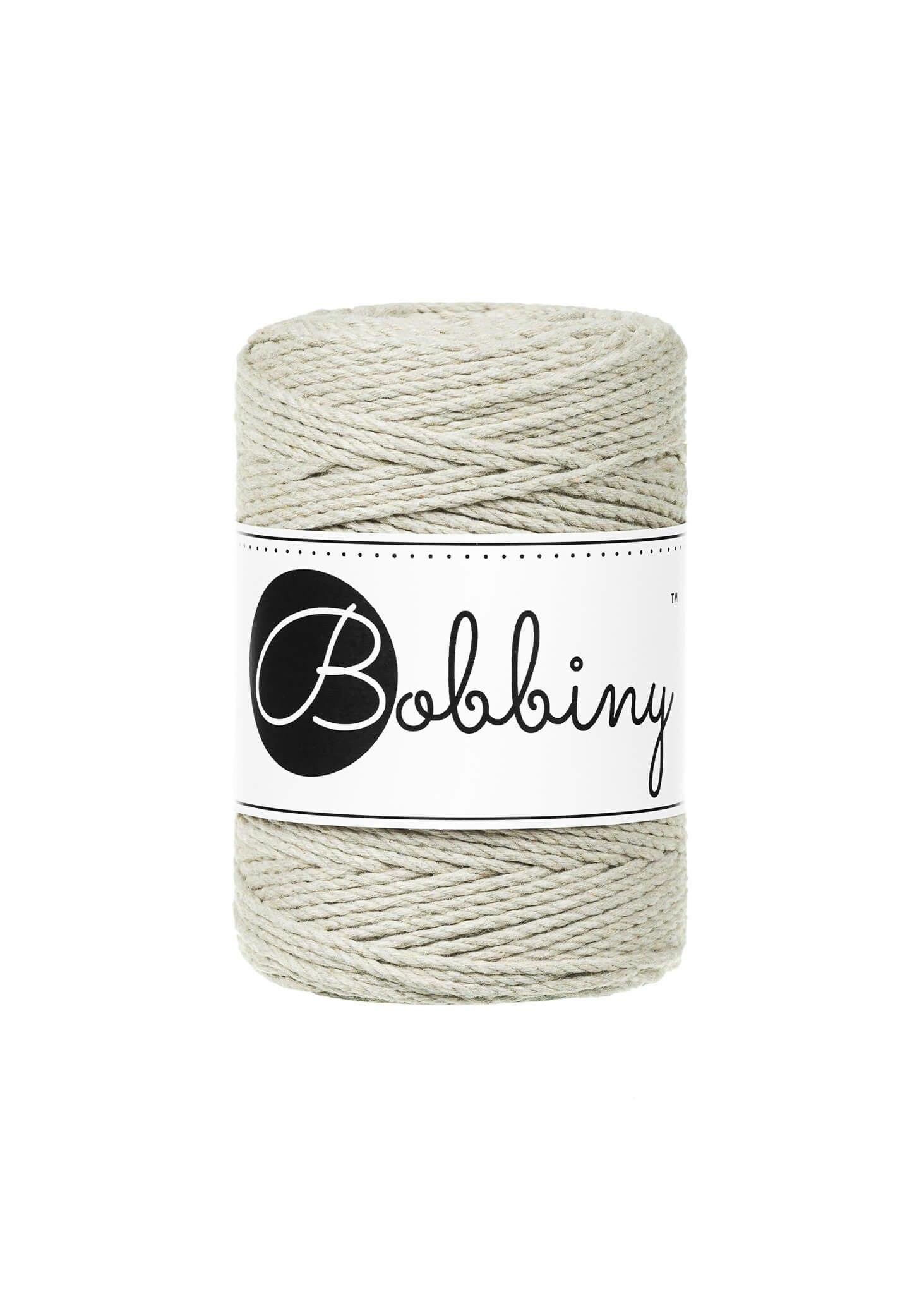 Bobbiny 3ply Macrame Rope Baby 1,5 mm - trippeltvinnat makramégarn