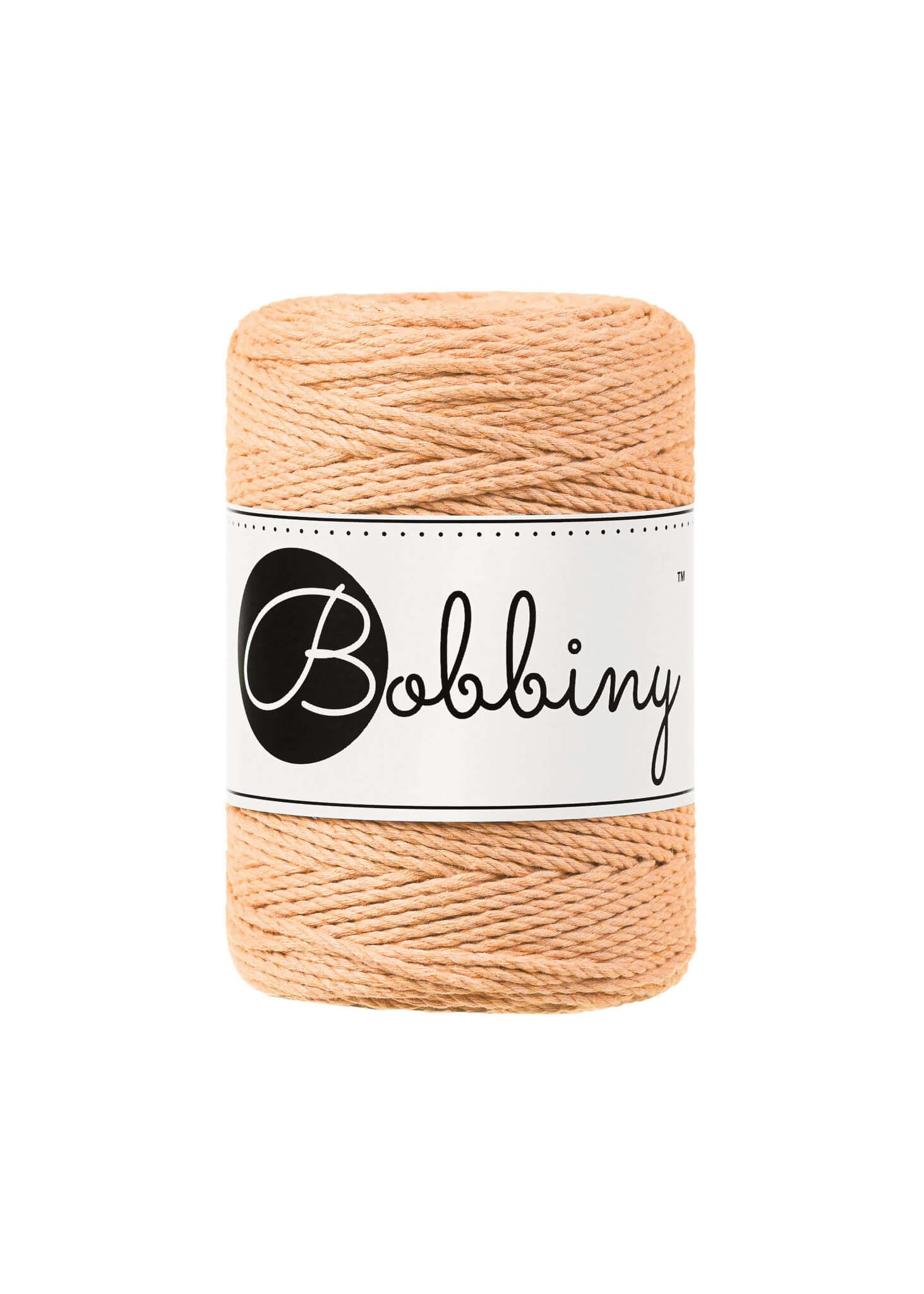 Bobbiny 3ply Macrame Rope Baby 1,5 mm - trippeltvinnat makramégarn
