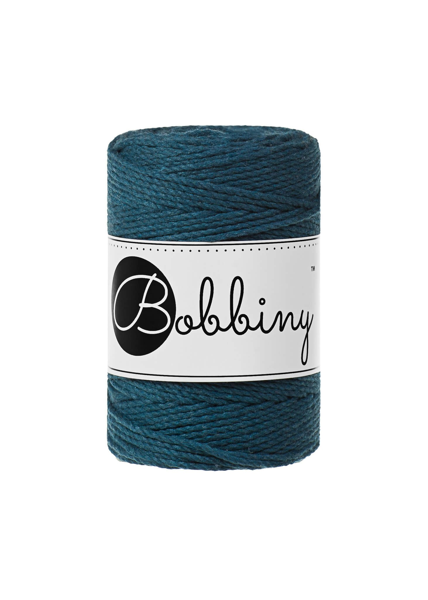 Bobbiny 3ply Macrame Rope Baby 1,5 mm - trippeltvinnat makramégarn