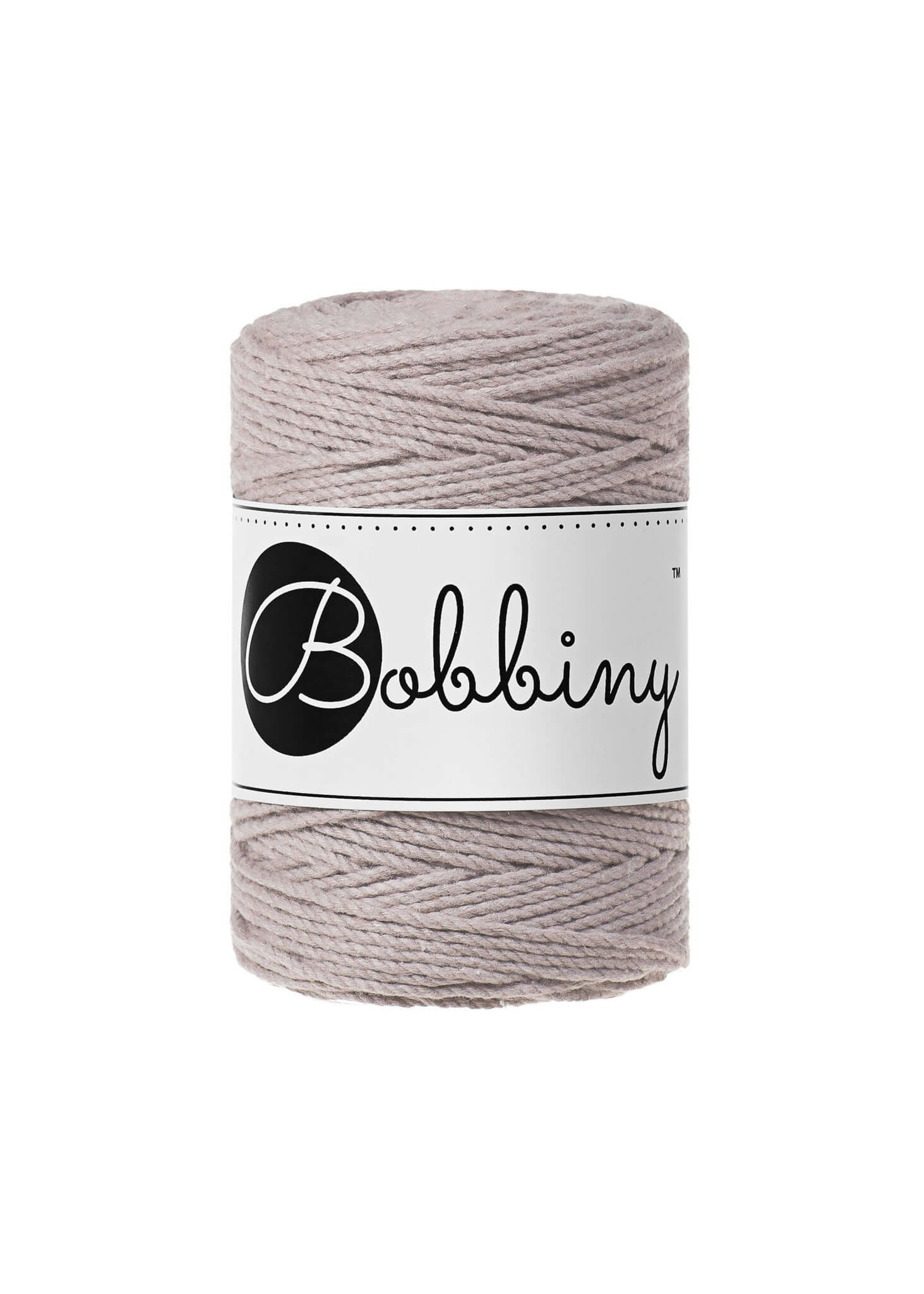 Bobbiny 3ply Macrame Rope Baby 1,5 mm - trippeltvinnat makramégarn