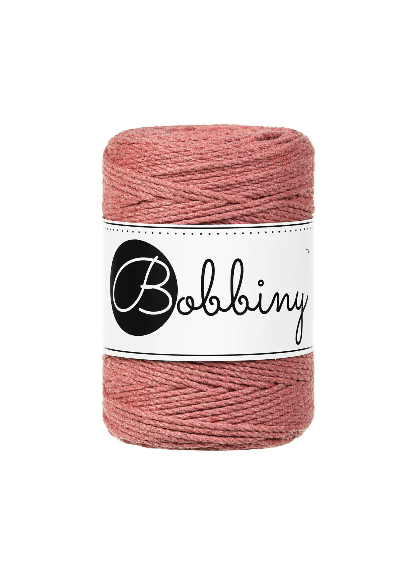 Bobbiny 3ply Macrame Rope Baby 1,5 mm - trippeltvinnat makramégarn