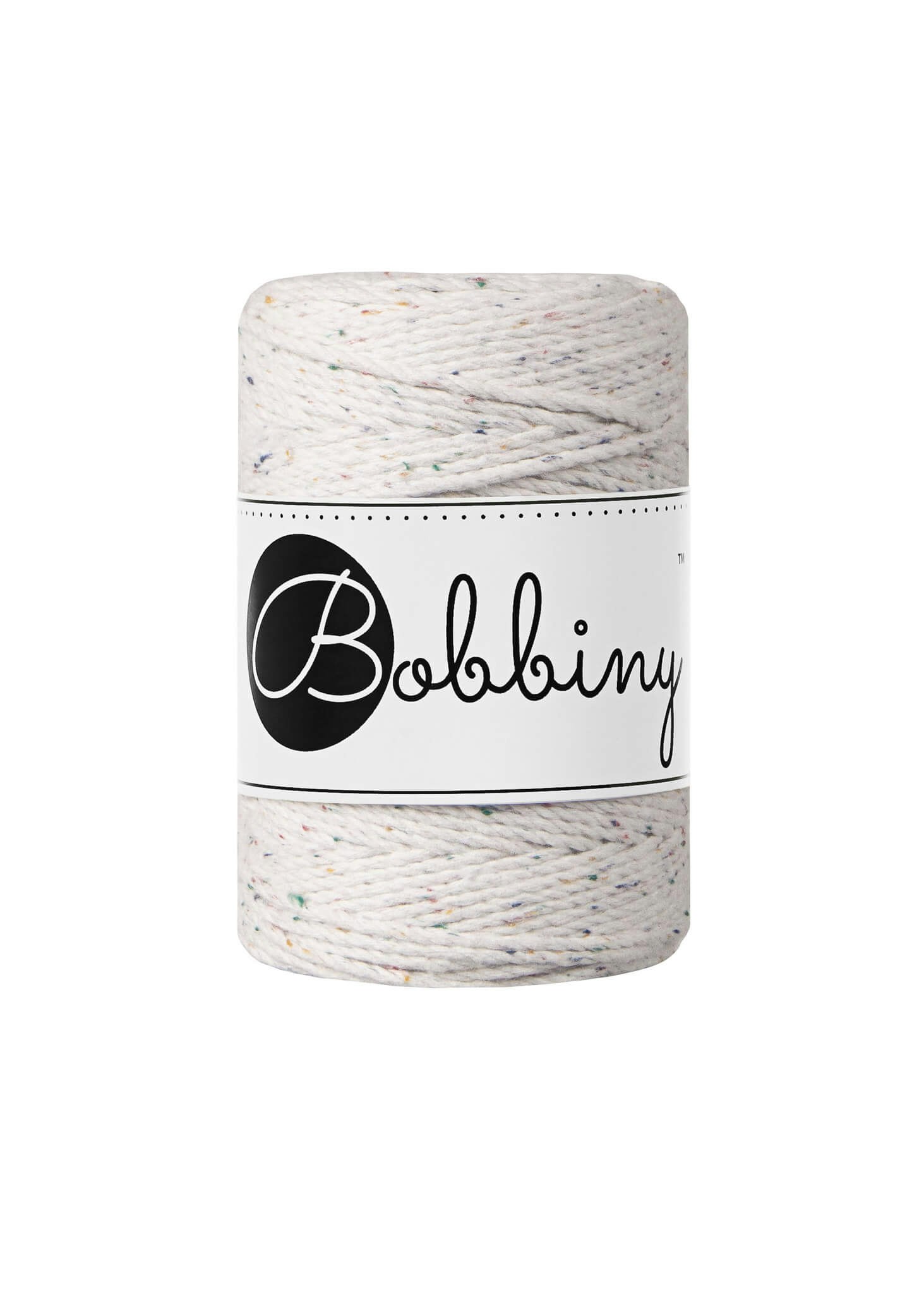 Bobbiny 3ply Macrame Rope Baby 1,5 mm - trippeltvinnat makramégarn
